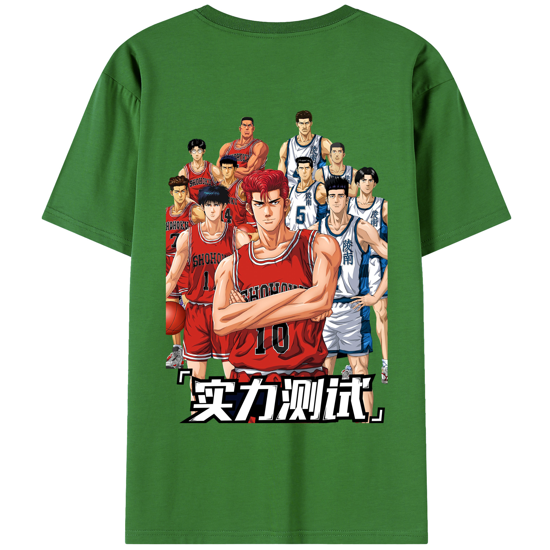 SLAM DUNK／スラムダンク レディース半袖Tシャツ(バックプリント)